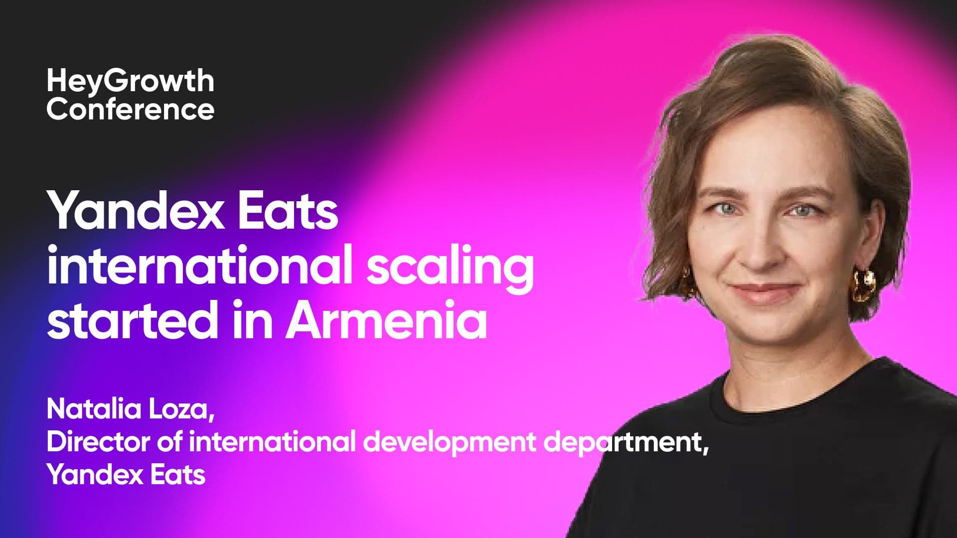 Yandex Eats international scaling started in Armenia (Natalia Loza, Yandex Eats)
