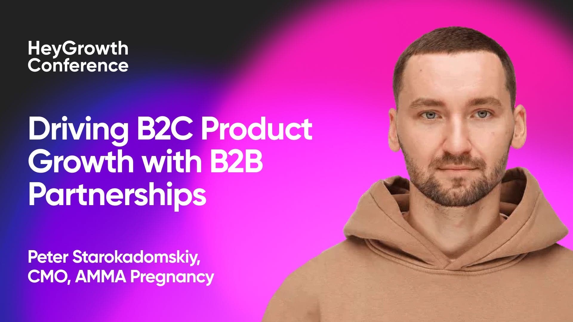 How to drive growth of a B2C product with B2B partnerships (Peter Starokadomskiy, AMMA Pregnancy)